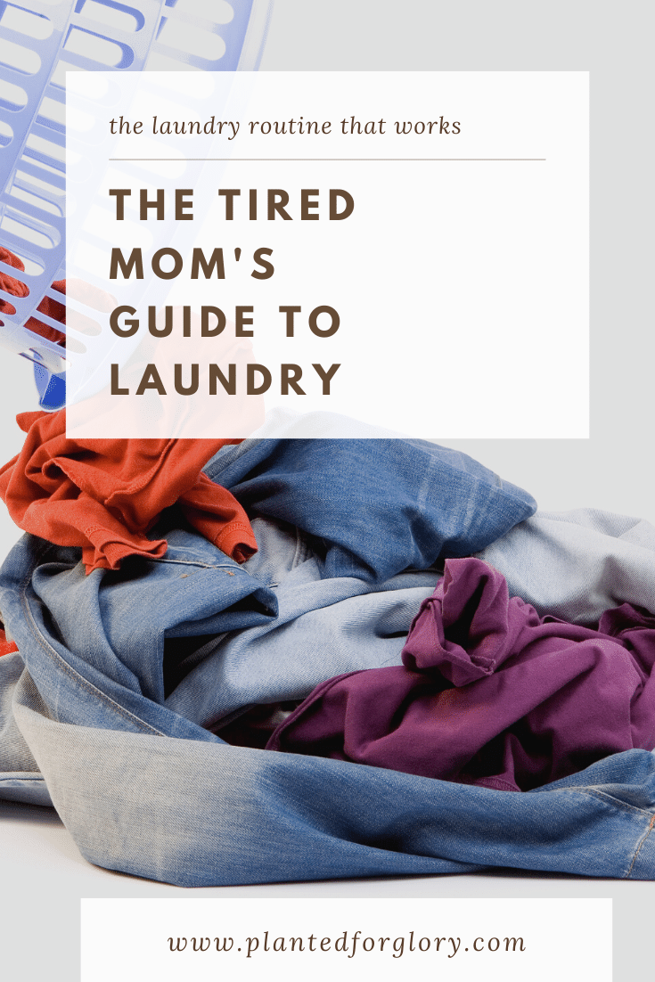 laundry routine for mom's