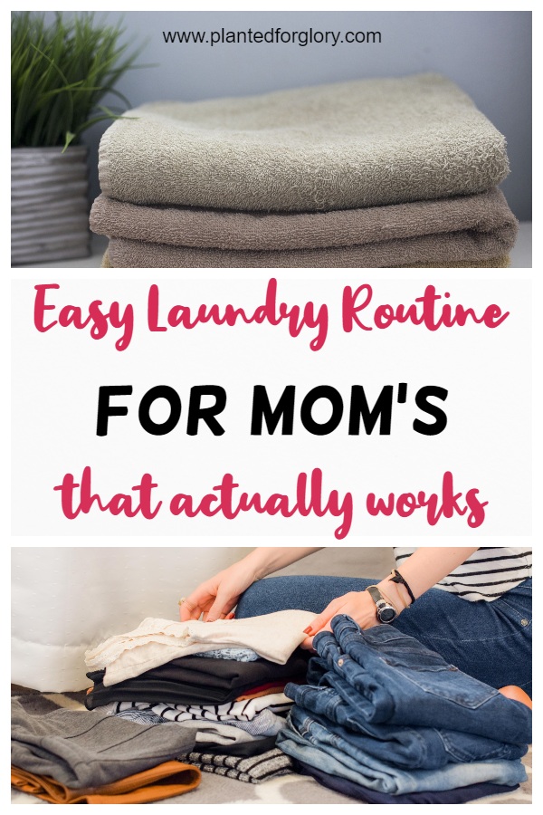 laundry routine for mom's