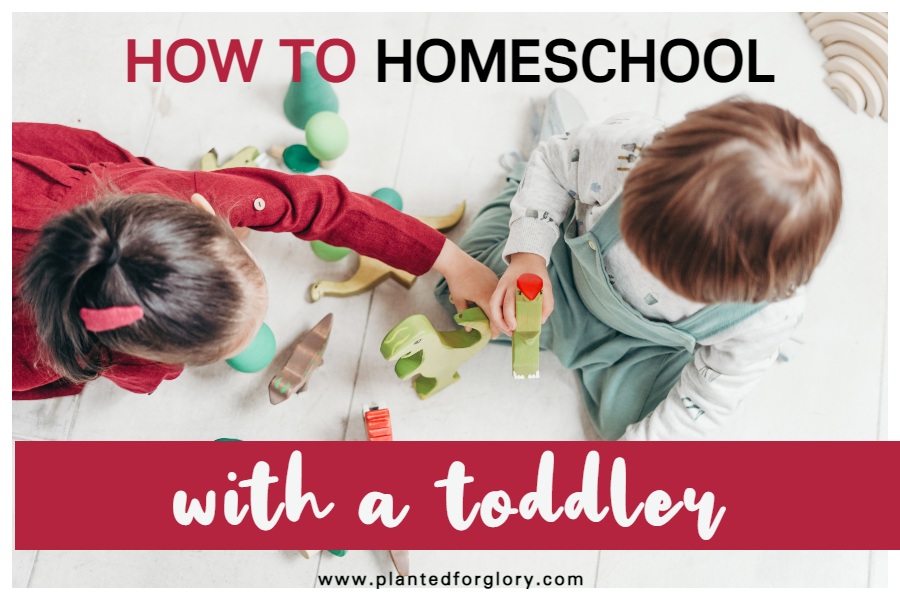 homeschooling with toddlers