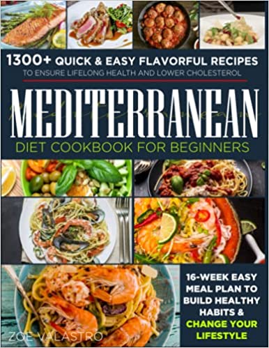 Mediterranean diet healthy cookbooks